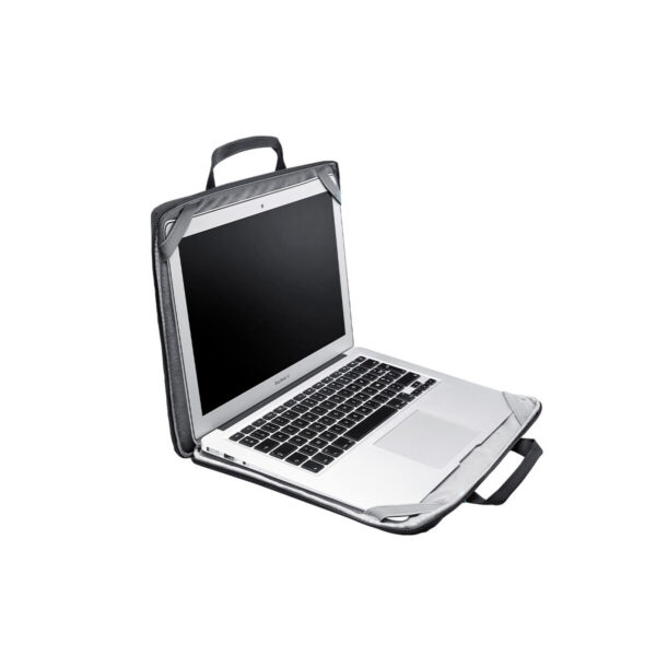 Mobilis 025030 laptoptas 31,8 cm (12.5") Aktetas Zwart - Afbeelding 2