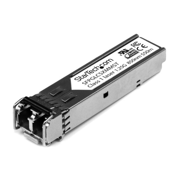 StarTech.com Gigabit Fiber SFP Transceiver Module - Cisco GLC-SX-MM Compatibel - MM LC - 550m - 10 stuks - Afbeelding 2