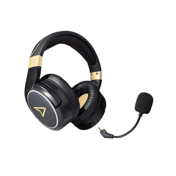 Lexip Metaltech Headset – Draadloos Lage Latentie, 32 Uur Batterijduur – Radiance Gold