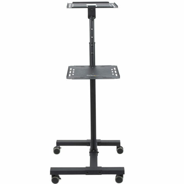 StarTech.com Beamertafel - Stevige Verrijdbare Laptop en Projectietafel (2x 10kg/schap) - Presentatiewagen/Computer Trolley/AV P - Afbeelding 10