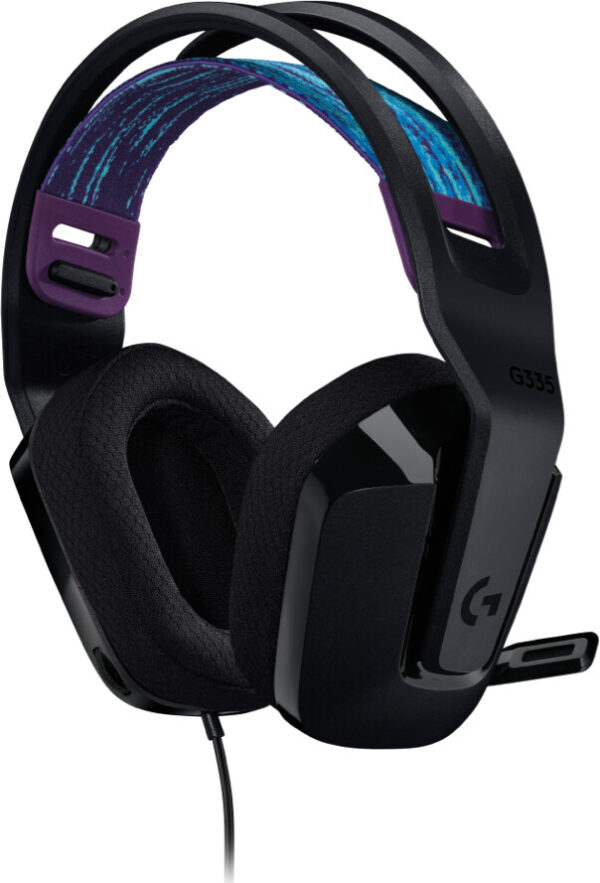 Logitech G G335 Headset Bedraad Hoofdband Gamen Zwart - Afbeelding 4