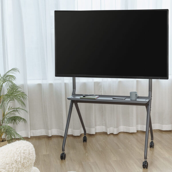 ACT Verrijdbare tv/monitor vloersteun, 50” t/m 86”, VESA - Afbeelding 4