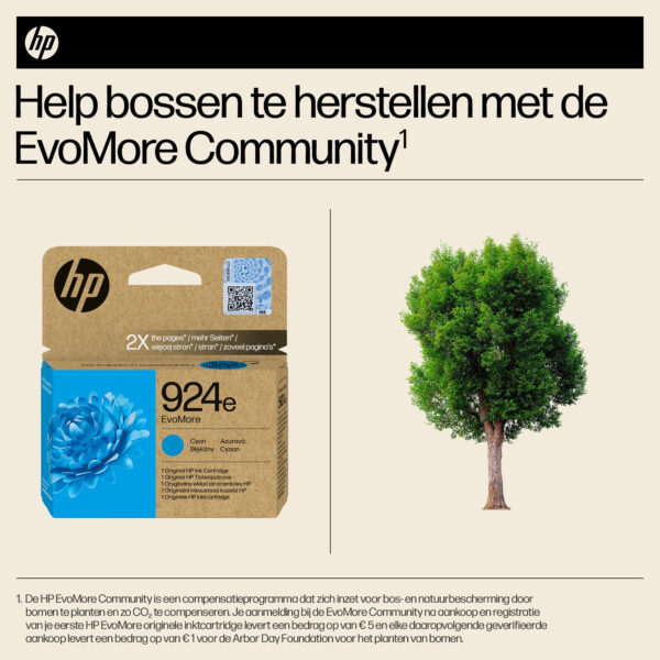 HP 924e EvoMore originele cyaan inktcartridge - Afbeelding 16