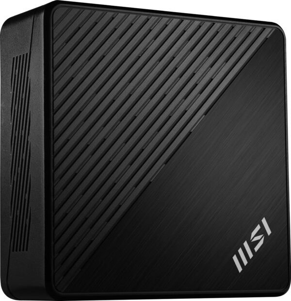 MSI Cubi N ADL S-078EU Intel® N N100 4 GB DDR4-SDRAM 128 GB SSD Windows 11 Pro Mini PC Zwart - Afbeelding 2