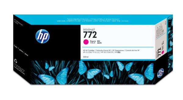 HP 772 magenta DesignJet inktcartridge, 300 ml