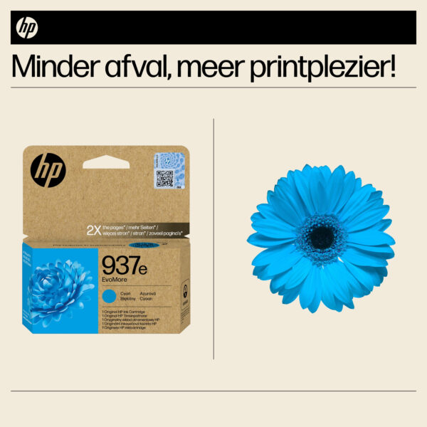 HP 937e EvoMore originele cyaan inktcartridge - Afbeelding 15