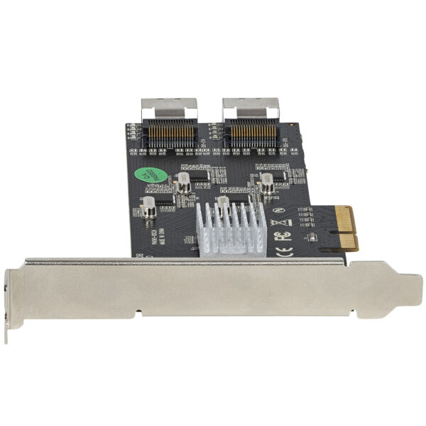 StarTech.com 8 Port SATA PCIe Kaart, PCI Express 6Gbps SATA Uitbreidingkaart met 4 Host Controllers, SATA PCIe Controller Kaart, - Afbeelding 4