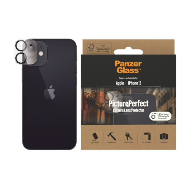 PanzerGlass PG PicturePerfect iPhone 12 Doorzichtige schermbeschermer Apple 1 stuk(s) - Afbeelding 2