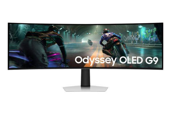 Samsung S49DG912S computer monitor 124,5 cm (49") 5120 x 1440 Pixels Dual QHD OLED Zilver