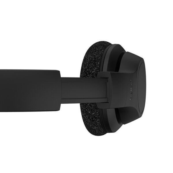 Belkin SoundForm Adapt Headset Bedraad en draadloos Hoofdband Oproepen/muziek USB Type-C Bluetooth Zwart - Afbeelding 4