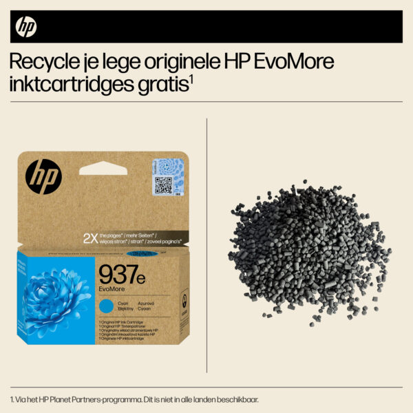 HP 937e EvoMore originele cyaan inktcartridge - Afbeelding 16