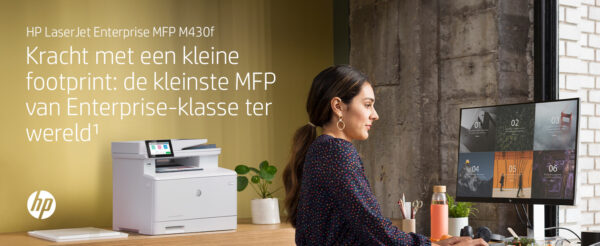 HP LaserJet Enterprise MFP M430f, Zwart-wit, Printer voor Bedrijf, Printen, kopiëren, scannen, faxen, Automatische documentinvoe - Afbeelding 14