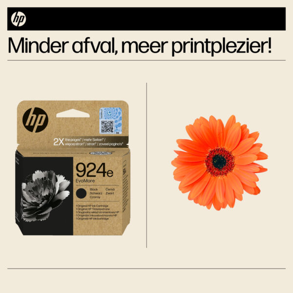 HP 924e EvoMore originele zwarte inktcartridge - Afbeelding 11