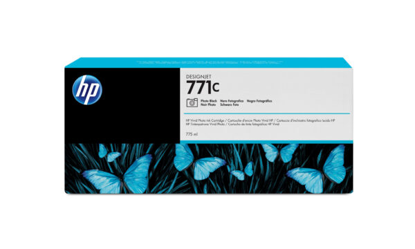 HP 771C zwarte DesignJet fotoinktcartridge, 775 ml