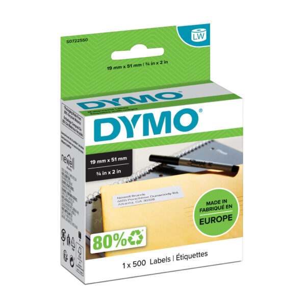 DYMO LW - Universele labels - 19 x 51 mm - S0722550