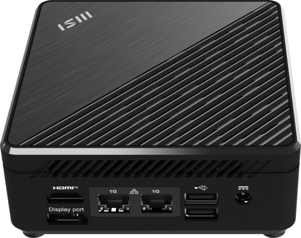 MSI Cubi N ADL S-078EU Intel® N N100 4 GB DDR4-SDRAM 128 GB SSD Windows 11 Pro Mini PC Zwart - Afbeelding 5