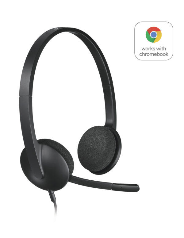 Logitech H340 USB Computer Headset Met digitale audio - Afbeelding 2