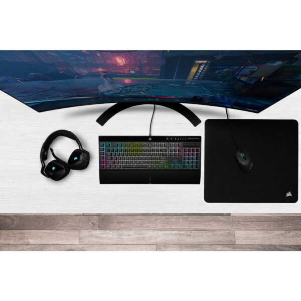 Corsair K55 RGB PRO XT toetsenbord Gamen USB QWERTY Engels Zwart - Afbeelding 2