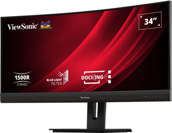 Viewsonic VG3456C computer monitor 86,4 cm (34") 3440 x 1440 Pixels UltraWide Quad HD LED Zwart - Afbeelding 3