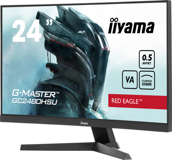 iiyama G-MASTER GC2480HSU-B1 computer monitor 61 cm (24") 1920 x 1080 Pixels Full HD LED Zwart - Afbeelding 4