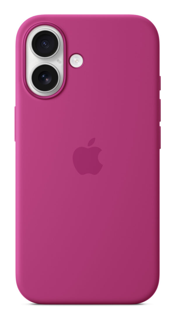 Apple Siliconenhoesje met MagSafe voor iPhone 16 - Fuchsia - Afbeelding 4