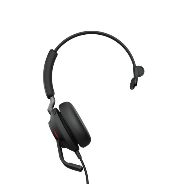 Jabra Evolve2 40 SE Headset Bedraad Hoofdband Oproepen/muziek USB Type-C Zwart