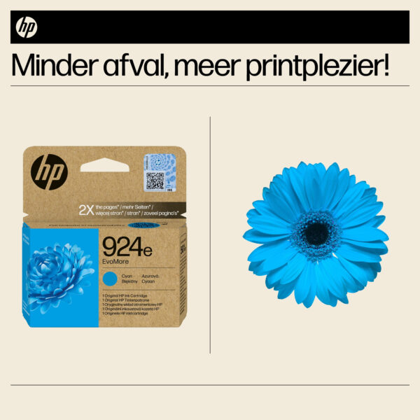 HP 924e EvoMore originele cyaan inktcartridge - Afbeelding 13