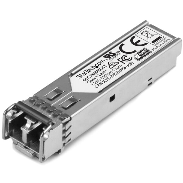 StarTech.com Gigabit glasvezel 1000BASE-SX SFP ontvanger module - Cisco GLC-SX-MMD compatibel - MM LC - 550m