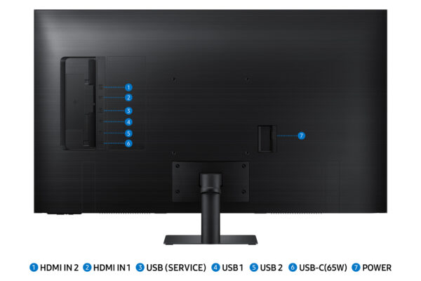 Samsung 43" Smart Monitor M7 M70D UHD - Afbeelding 9