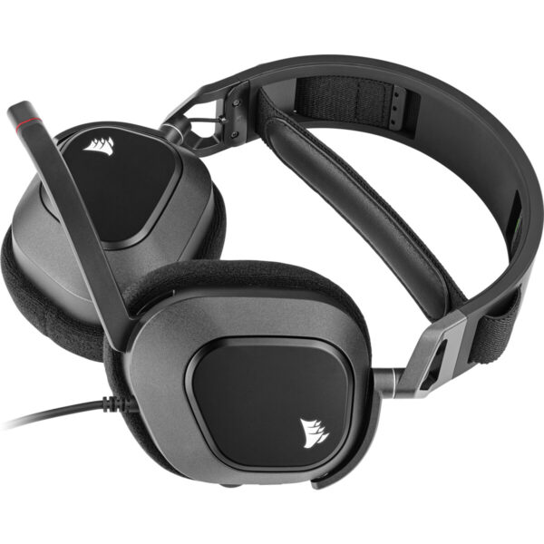 Corsair HS80 RGB USB Headset Bedraad Handheld Gamen Koolstof - Afbeelding 3