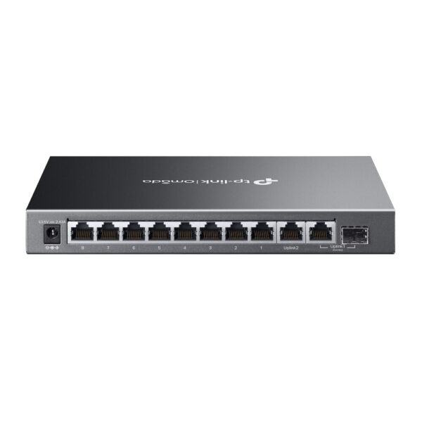 TP-Link Omada ES210GMP netwerk-switch Managed Gigabit Ethernet (10/100/1000) Power over Ethernet (PoE) Zwart - Afbeelding 2