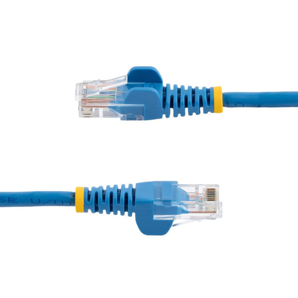 StarTech.com Cat5e Ethernet netwerkkabel met snagless RJ45 connectors UTP kabel 0,5m blauw - Afbeelding 3