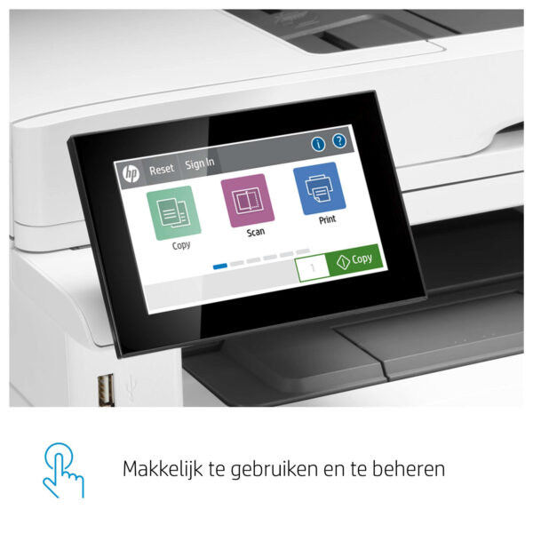 HP LaserJet Enterprise MFP M430f, Zwart-wit, Printer voor Bedrijf, Printen, kopiëren, scannen, faxen, Automatische documentinvoe - Afbeelding 3