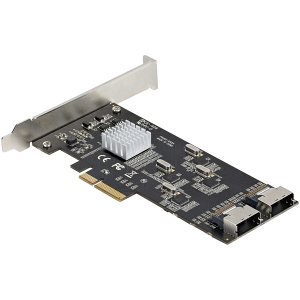 StarTech.com 8 Port SATA PCIe Kaart, PCI Express 6Gbps SATA Uitbreidingkaart met 4 Host Controllers, SATA PCIe Controller Kaart, - Afbeelding 7