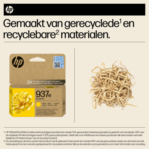 HP 937e EvoMore originele gele inktcartridge - Afbeelding 13