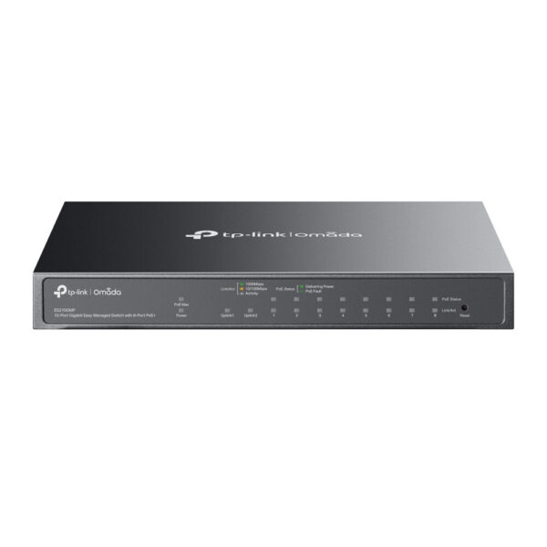 TP-Link Omada ES210GMP netwerk-switch Managed Gigabit Ethernet (10/100/1000) Power over Ethernet (PoE) Zwart