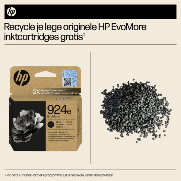 HP 924e EvoMore originele zwarte inktcartridge - Afbeelding 15