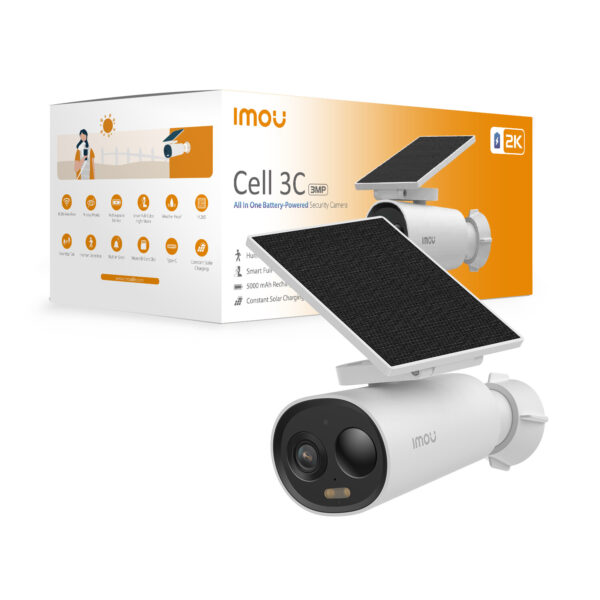 Imou Cell 3C All in One Kogel (vorm) IP-beveiligingscamera Buiten 2304 x 1296 Pixels Muur