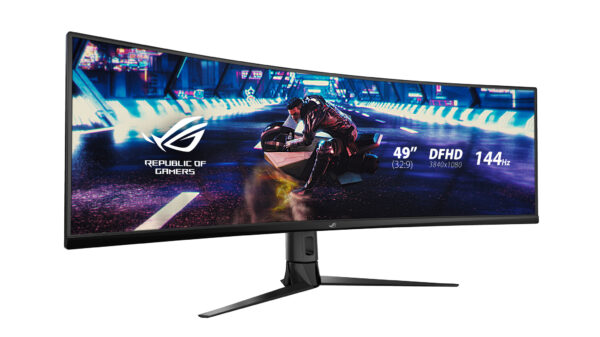 ASUS ROG Strix XG49VQ computer monitor 124,5 cm (49") 3840 x 1080 Pixels UltraWide Full HD LED Zwart - Afbeelding 2