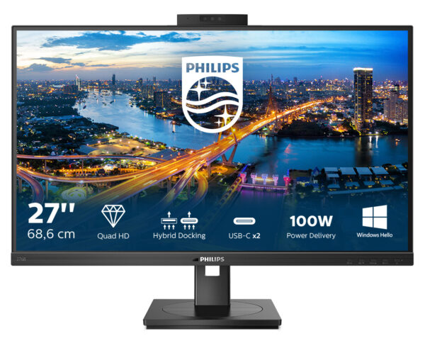 Philips B Line 276B1JH/00 computer monitor 68,6 cm (27") 2560 x 1440 Pixels Quad HD LCD Zwart - Afbeelding 6