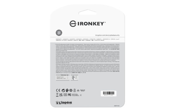 Kingston Technology IronKey 128GB Vault Privacy 50 AES-256 versleuteling, FIPS 197 - Afbeelding 7