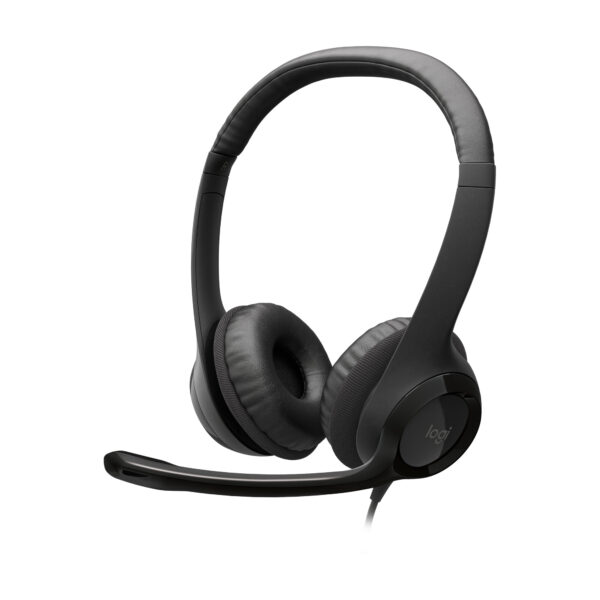 Logitech H390 USB Computer Headset Met rijke digitale audio en knoppen op de draad