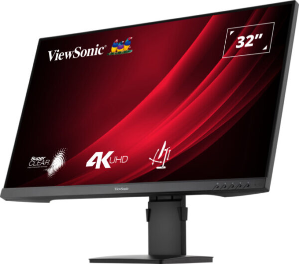 Viewsonic VG3208-4K computer monitor 81,3 cm (32") 3840 x 2160 Pixels 4K Ultra HD LED Zwart - Afbeelding 4