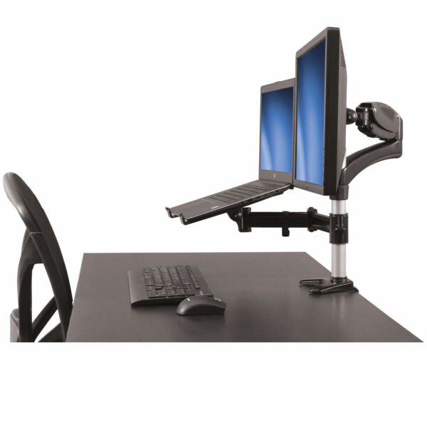 StarTech.com Monitor arm met laptop standaard- One-Touch verstelbare hoogte - Afbeelding 6