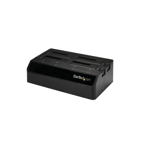 StarTech.com USB 3.0 naar SATA 6 Gbps hard drive docking station met 4 bays, UASP & dubbele ventilatoren 2,5/3,5 inch SSD / HDD - Afbeelding 2