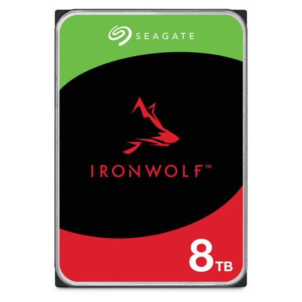 Seagate IronWolf ST8000VN004 interne harde schijf 8 TB 7200 RPM 256 MB 3.5" SATA III