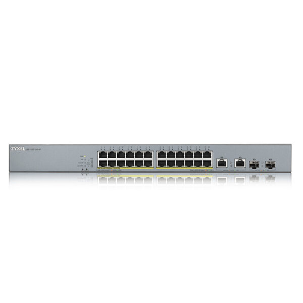 Zyxel GS1350-26HP-EU0101F netwerk-switch Managed L2 Gigabit Ethernet (10/100/1000) Power over Ethernet (PoE) Grijs - Afbeelding 8