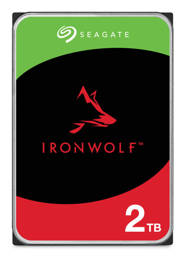 Seagate IronWolf ST2000VN003 interne harde schijf 2 TB 5400 RPM 256 MB 3.5" SATA III