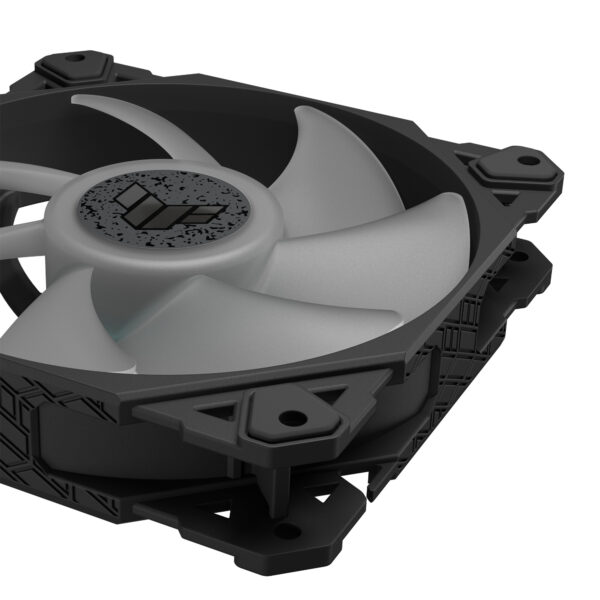 ASUS TUF Gaming TF120 ARGB Fan - Triple Fan Kit with ARGB Controller Computer behuizing Luchtkoeler 12 cm Zwart - Afbeelding 9