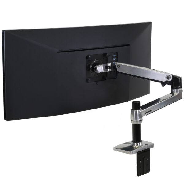 Ergotron LX Series Desk Mount LCD Arm flat panel bureau steun 86,4 cm (34") Zwart